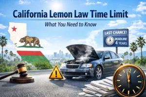 Read more about the article California Lemon Law Time Limit: What You Need to Know