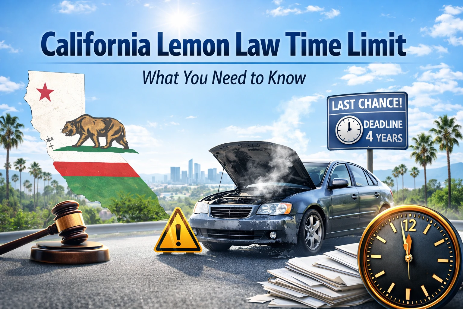Read more about the article California Lemon Law Time Limit: What You Need to Know