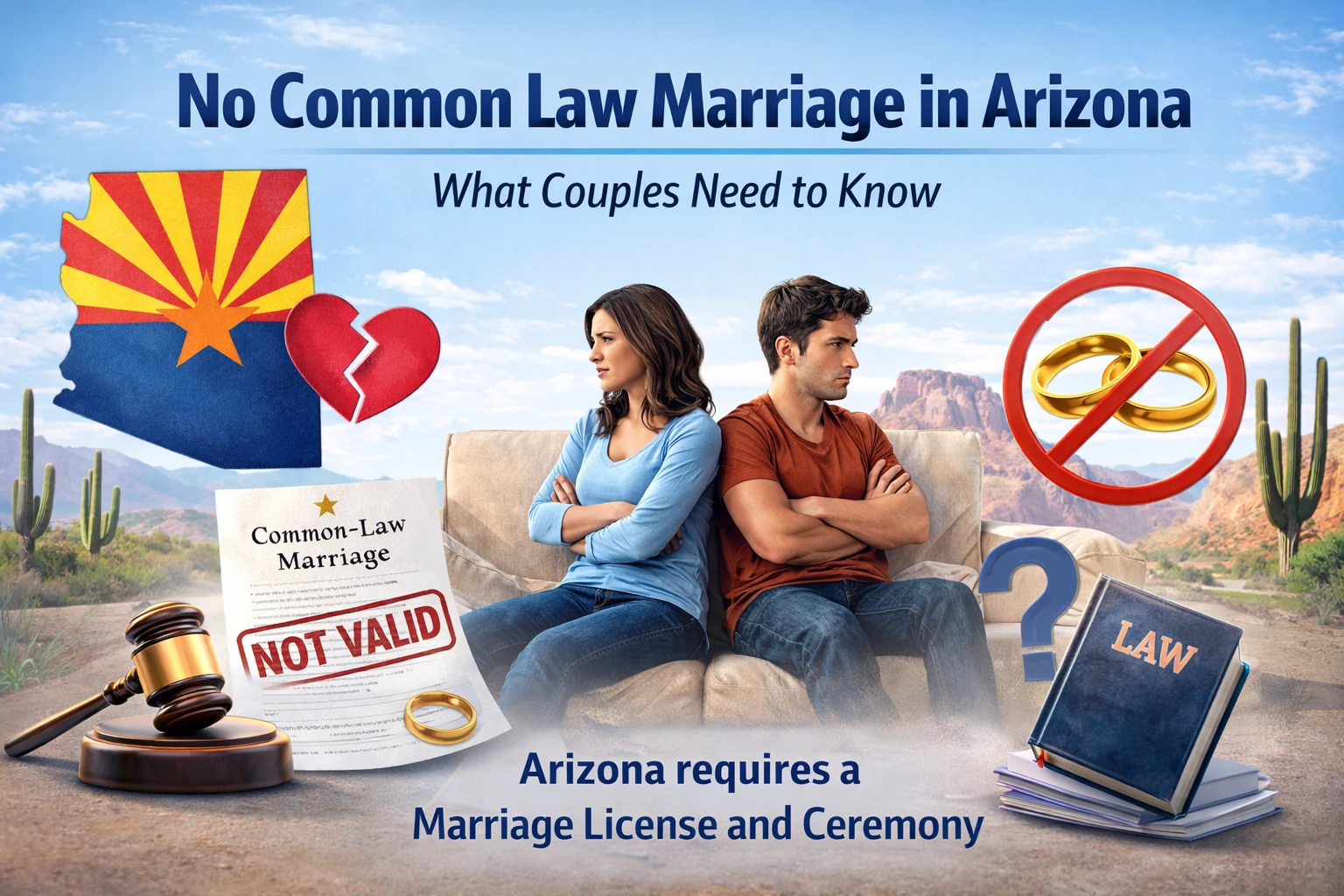 Read more about the article Common Law Marriage in Arizona: Legal Facts and State Rules