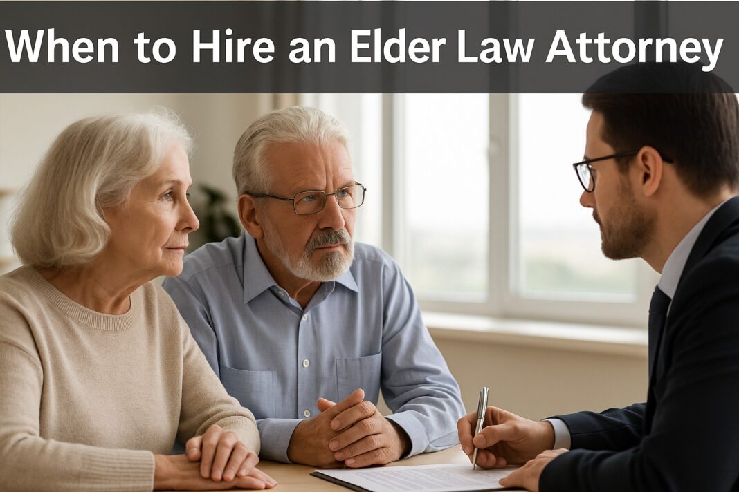 I Hire an Elder Law Attorney