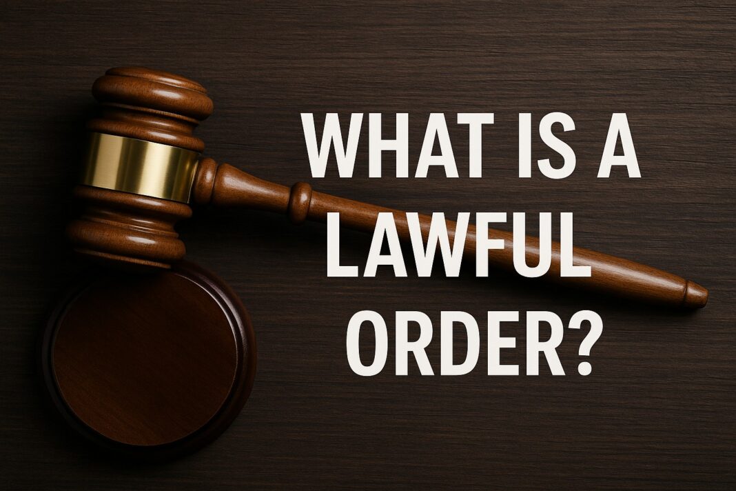 Order Lawful