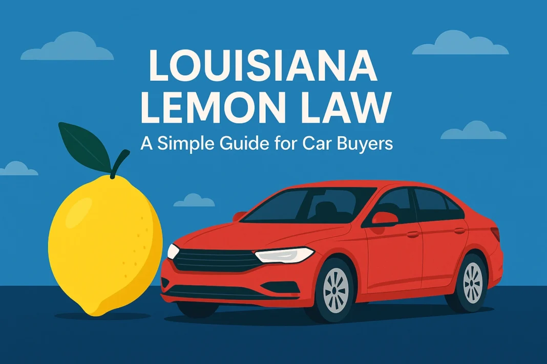 Louisiana Lemon Law: A Simple Guide for Car Buyers