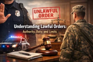 Read more about the article What Makes an Order Lawful? Legal Standards and Your Rights