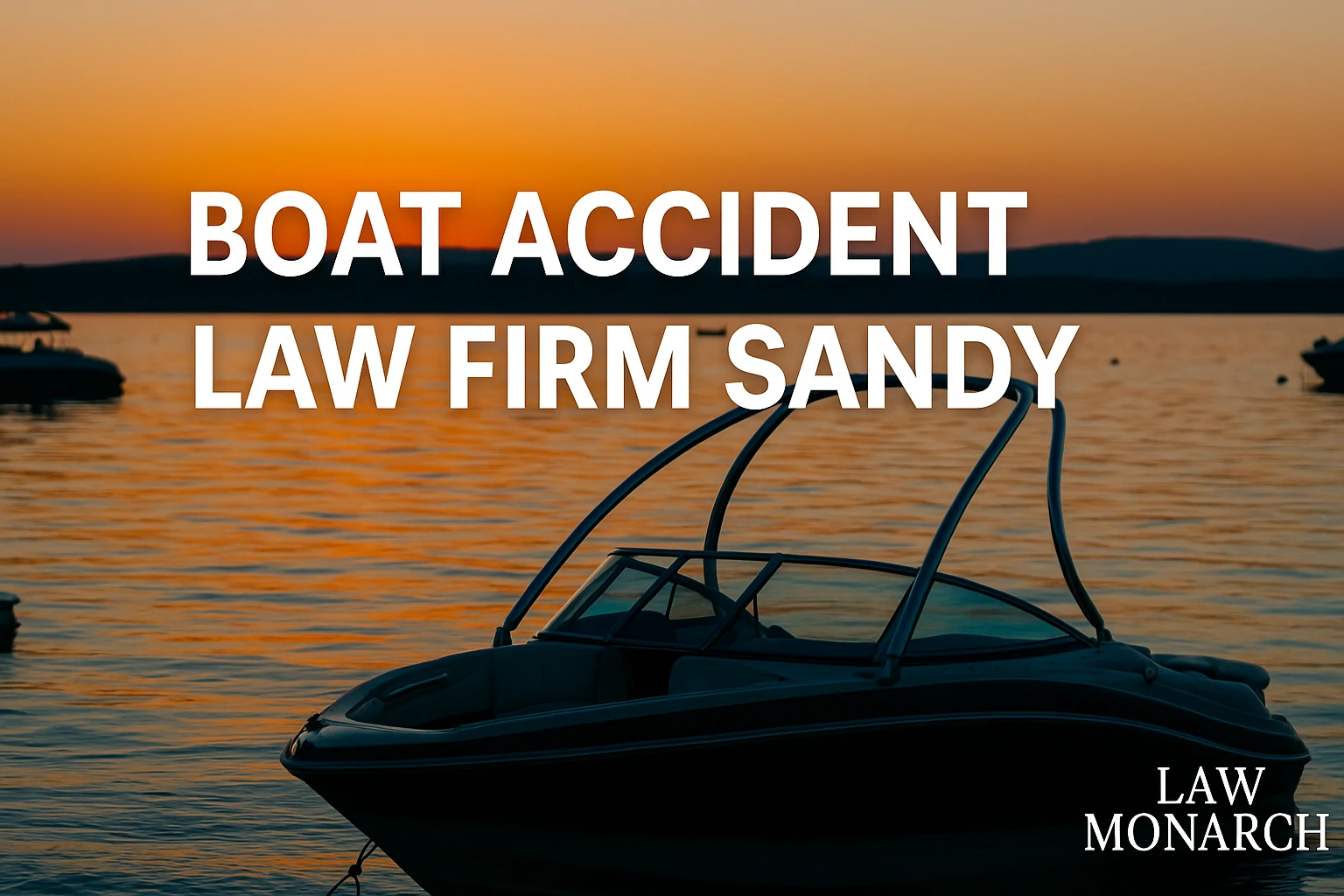 Read more about the article Boat Accident Law Firm Sandy: Strong Legal Help After a Water Crash