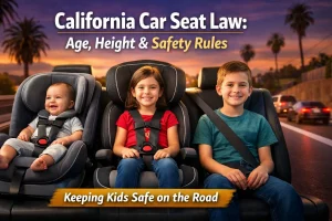 Read more about the article California Car Seat Law: Age, Height, and Safety Rules for Parents