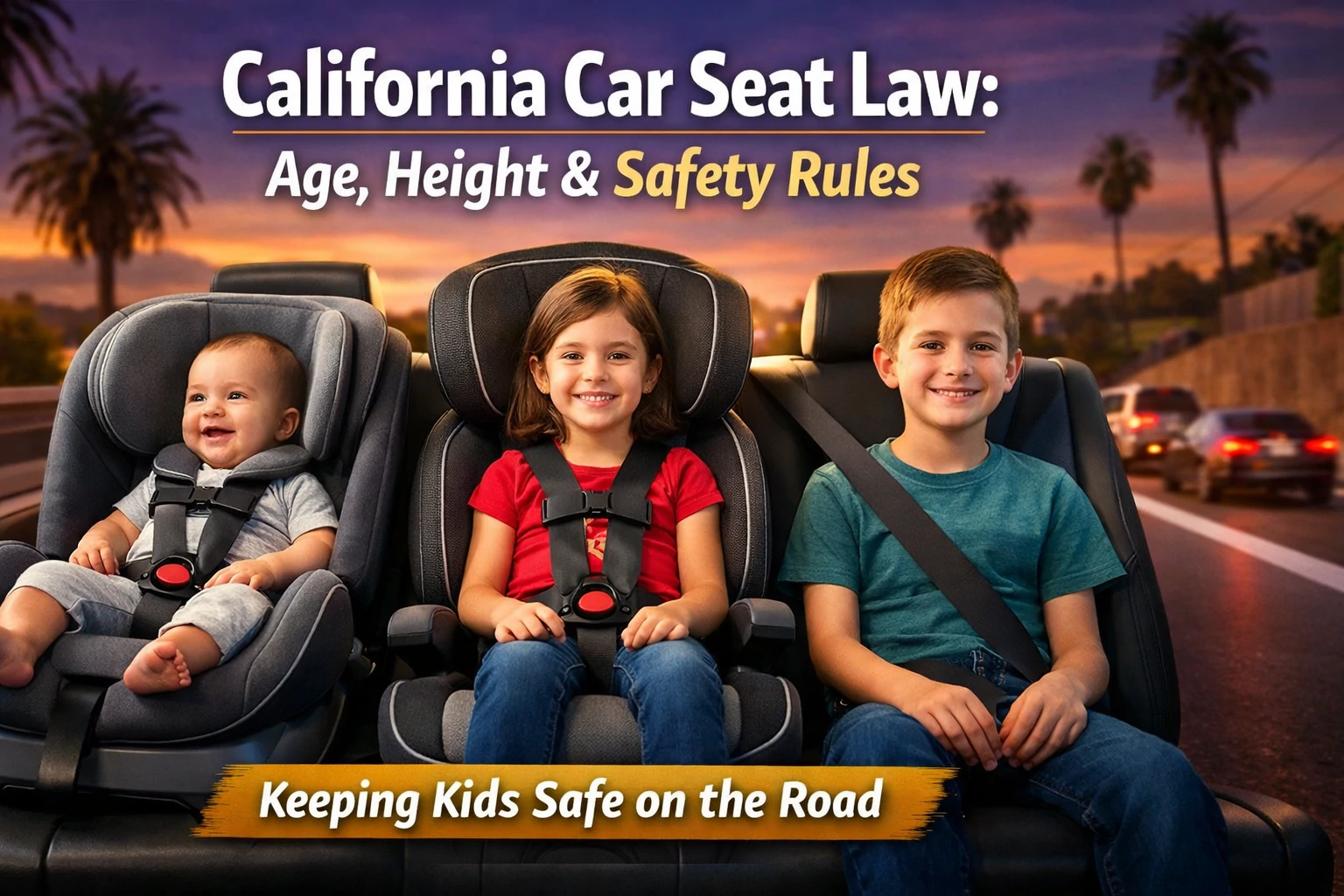 Read more about the article California Car Seat Law: Age, Height, and Safety Rules for Parents