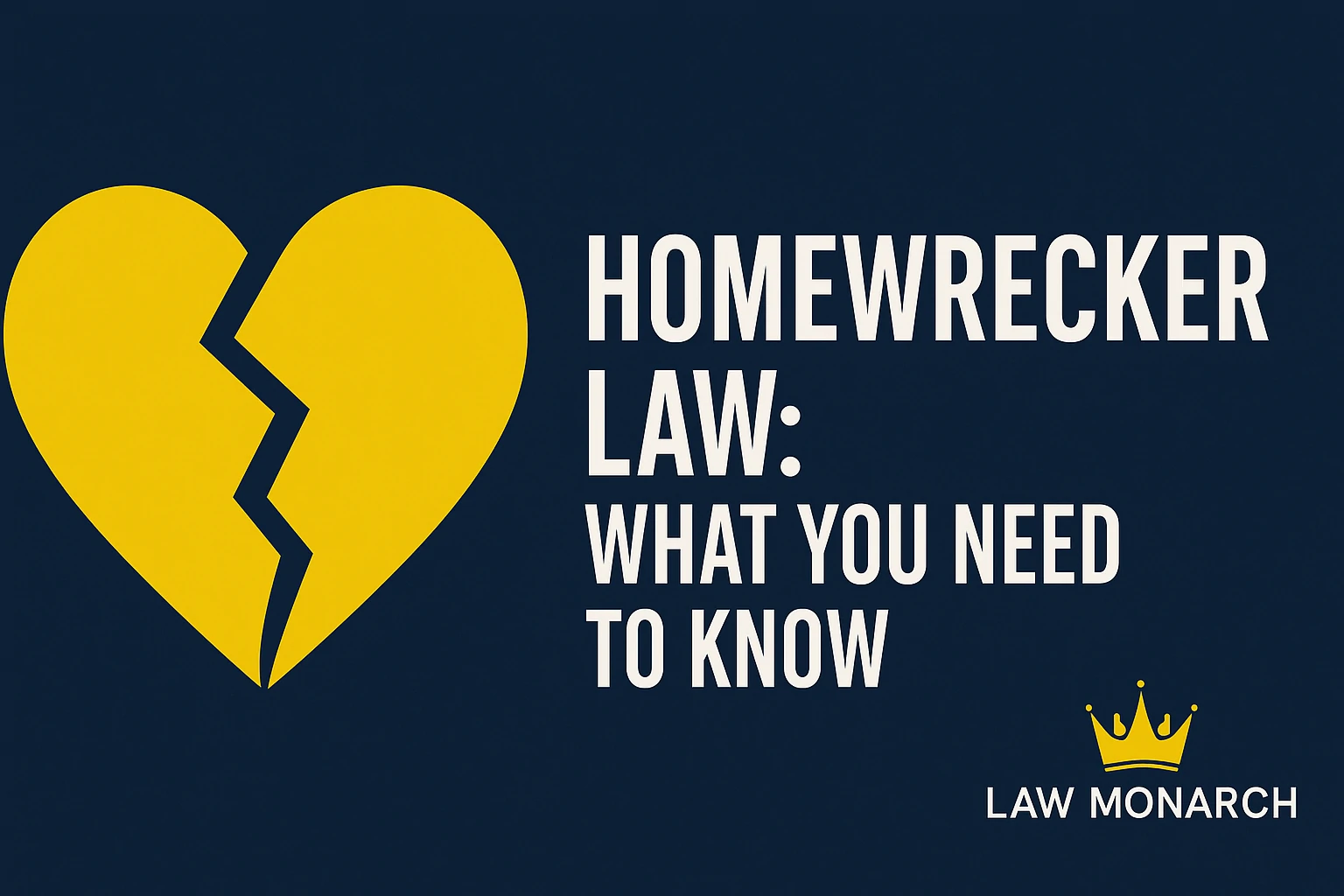 Read more about the article Homewrecker Law: What You Need to Know