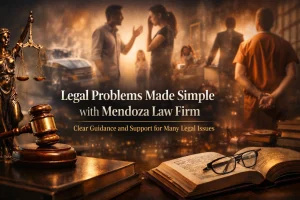 Read more about the article Legal Problems Made Simple with Mendoza Law Firm