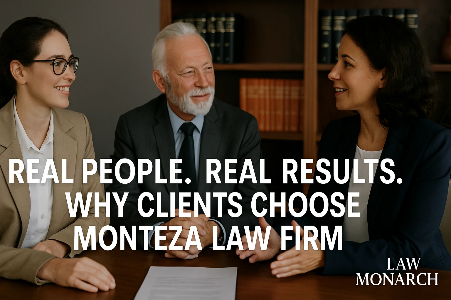 Read more about the article Real People. Real Results. Why Clients Choose Monteza Law Firm