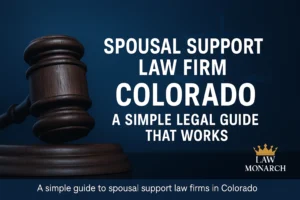 Read more about the article Spousal Support Law Firm Colorado: A Simple Legal Guide That Works