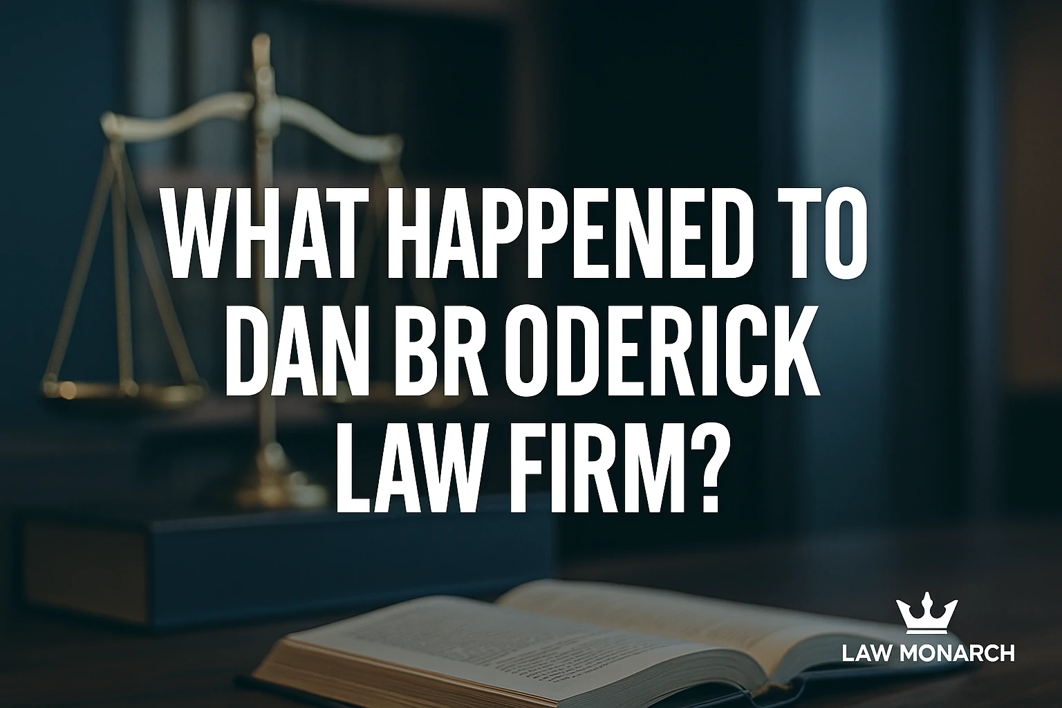 Read more about the article What Happened to Dan Broderick Law Firm?