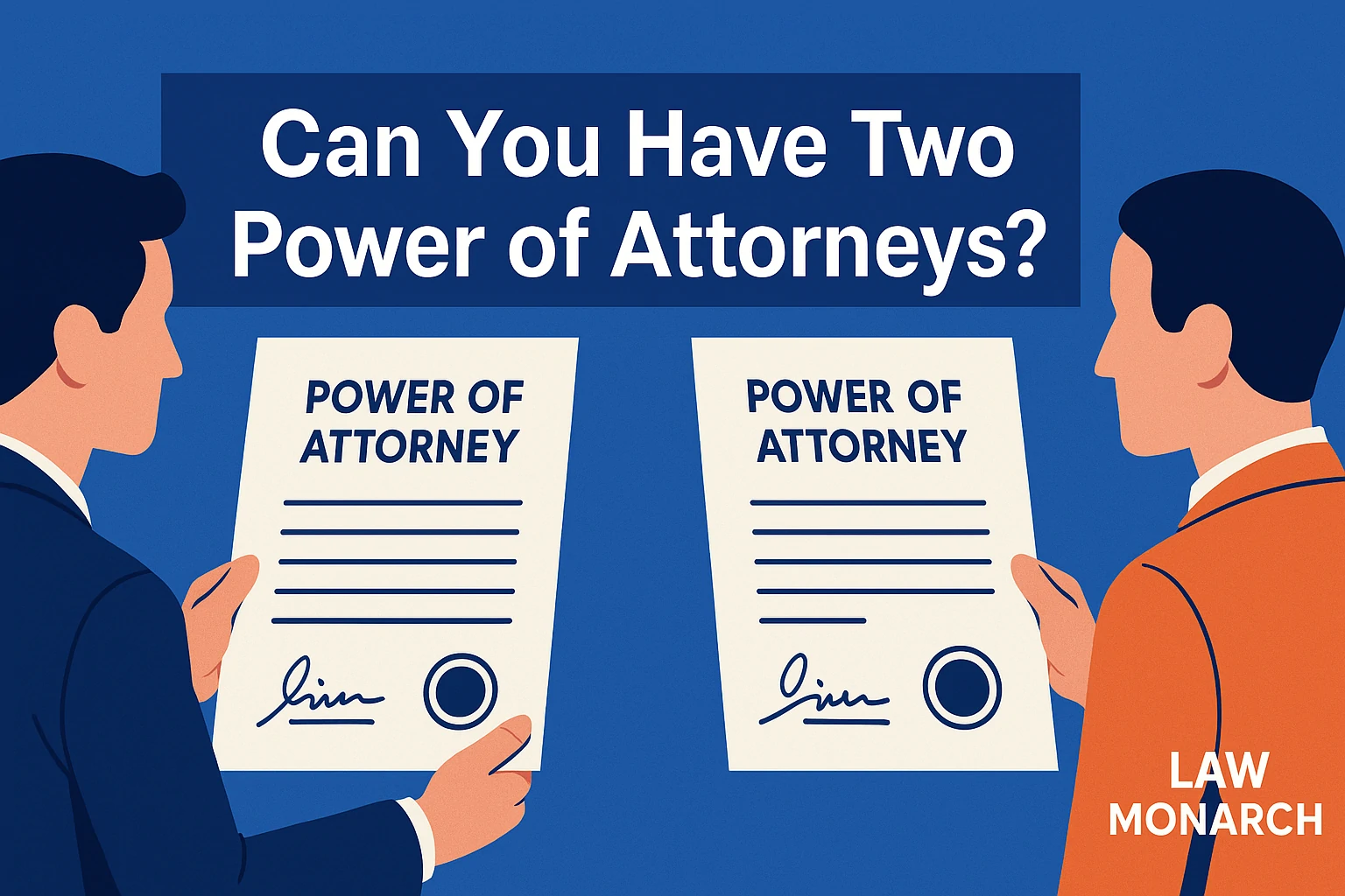 Read more about the article Can You Have 2 Power of Attorneys? The Full Legal Guide