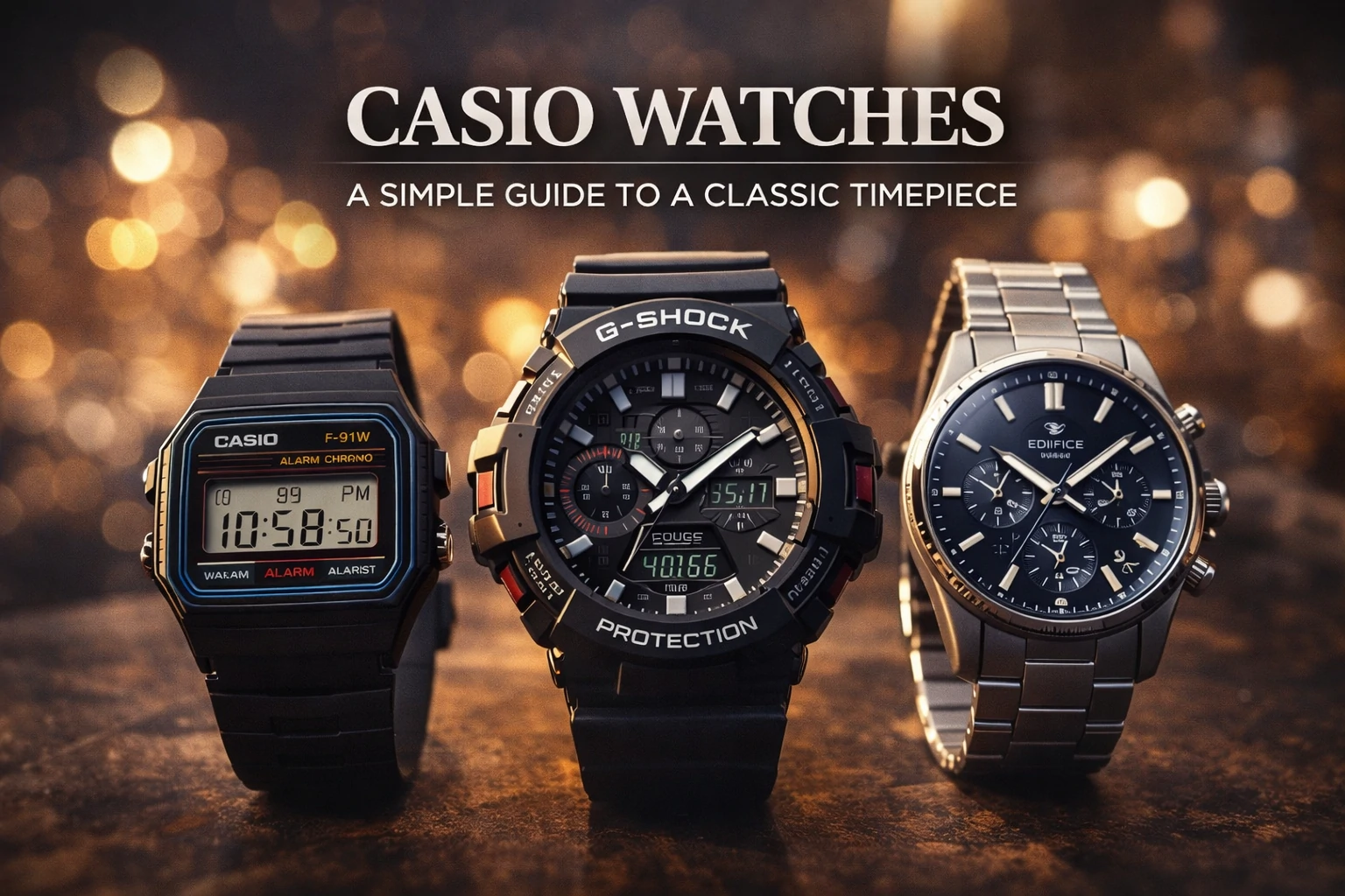 Read more about the article Casio Watches: A Simple Guide to a Classic Timepiece