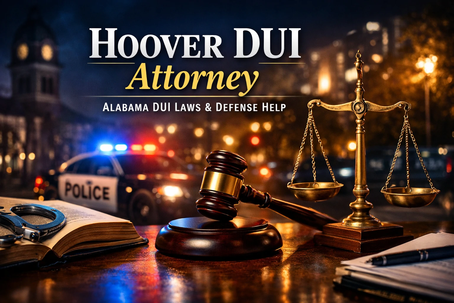 Read more about the article Hoover DUI Attorney : Alabama DUI Laws & Defense Help