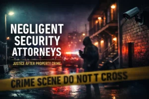 Read more about the article Negligent Security Attorneys: How to Sue After Crime on Unsafe Property