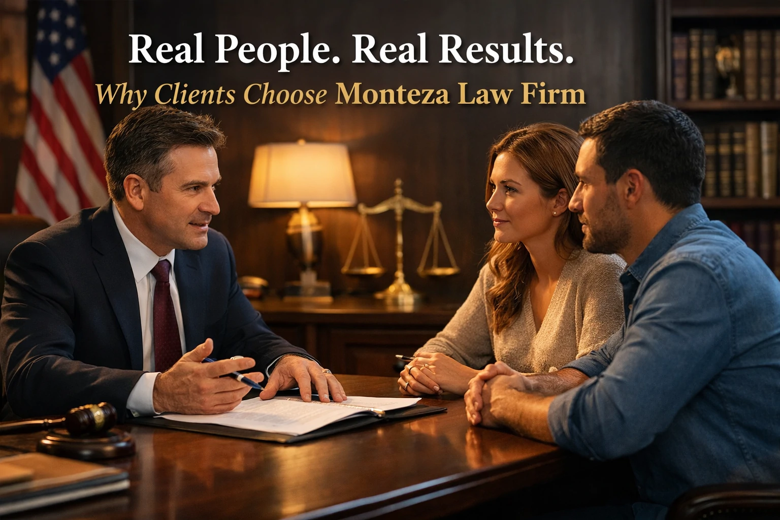 Read more about the article Real People. Real Results. Why Clients Choose Monteza Law Firm