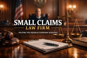 Read more about the article Small Claims Law Firm: Help for Everyday Legal Disputes
