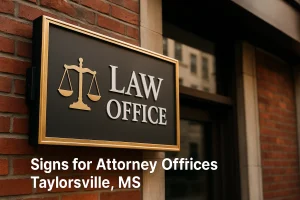 Read more about the article Signs for Attorney Offices Taylorsville MS: Local Tips to Stand Out and Build Trust