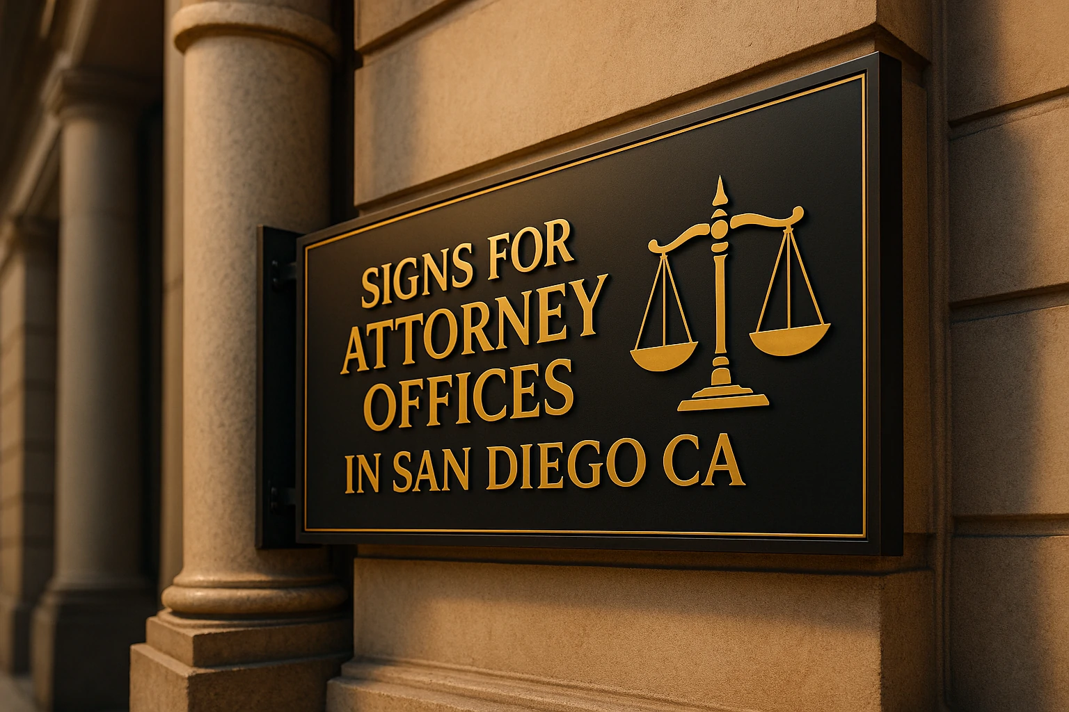 Read more about the article Signs for Attorney Offices in San Diego CA: A Complete Guide