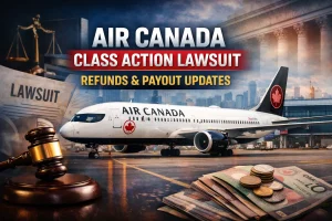 Read more about the article Air Canada Class Action Lawsuit: Refunds, Payout Updates, and Passenger Rights