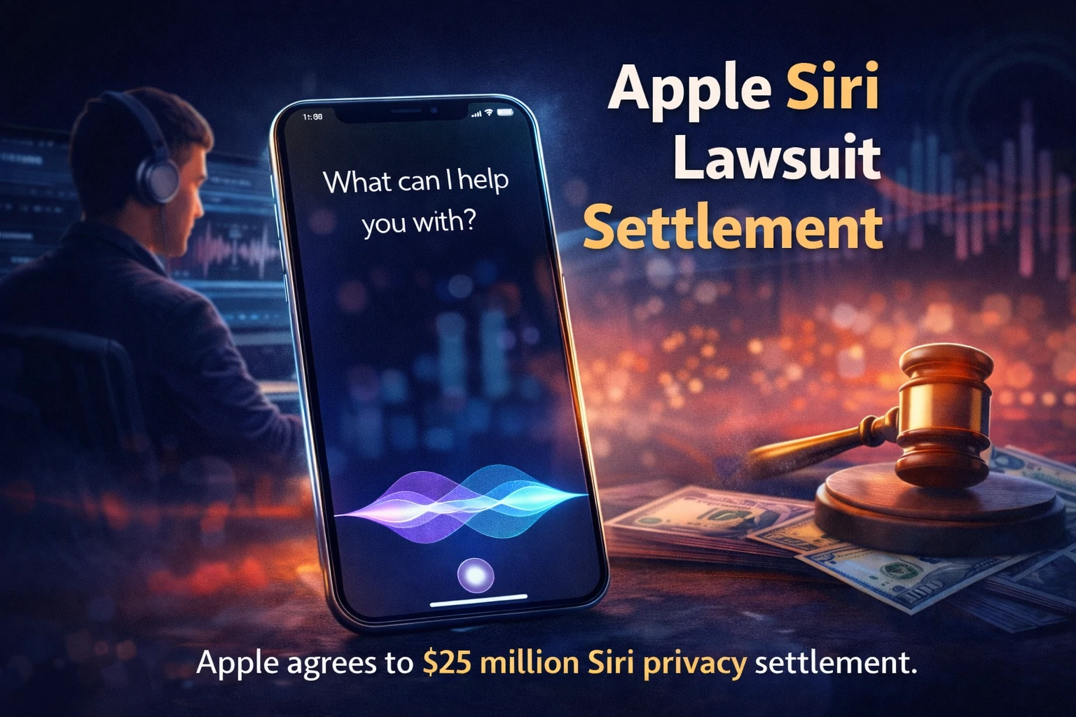Read more about the article Apple Siri Lawsuit Settlement: Who Qualifies, Payout Date, and How to Claim