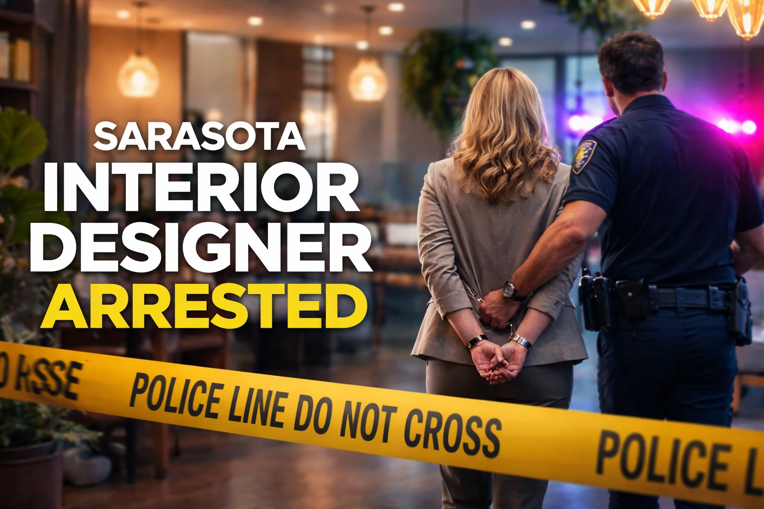 Read more about the article Sarasota Interior Designer Arrested: What We Know So Far