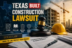 Read more about the article Texas Built Construction Lawsuit: Claims, RCLA & Risks
