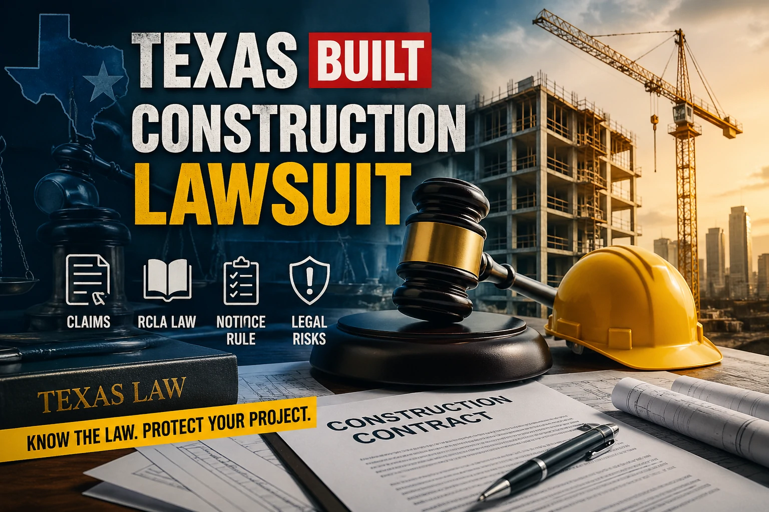 Read more about the article Texas Built Construction Lawsuit: Claims, RCLA & Risks