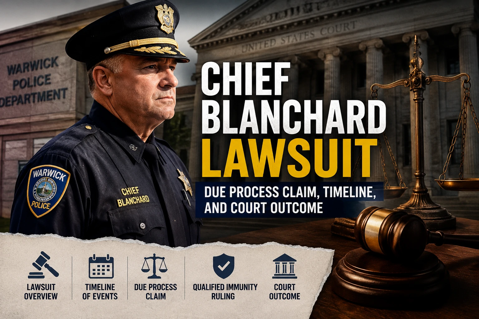 Read more about the article Chief Blanchard Lawsuit: Due Process Timeline and Court Outcome
