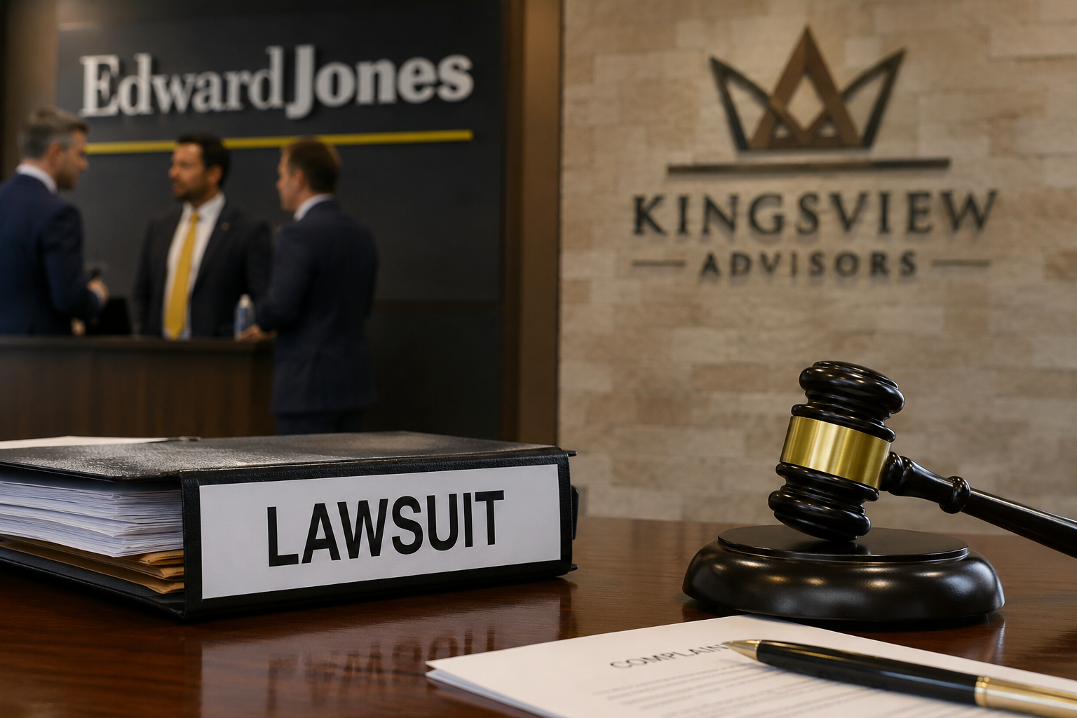 Read more about the article Edward Jones Kingsview Advisors Lawsuit: Claims, Advisor Moves & $1.5M Arbitration